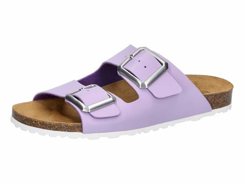 Lico Damen Bioline Lady Style Pantoletten, Flieder, 37 EU