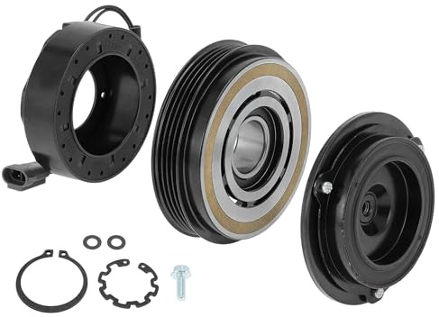 A ABSOPRO Kit De Embrague De Compresor De Aire Acondicionado Para Chevrolet Silverado 1500 2500 3500HD Suburban Tahoe Para GMC Sierra 1500 2500HD Yukon Para Cadillac Escalade Para 10S20F