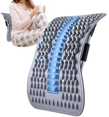 Back Stretcher,Lendenunterstützung zur Schmerzlinderung | Muskelerholung Stretcher Training Für Yoga Pilates Schulter Nacken Hüfte Waden Plantarstreckung - Für Zuhause Unterwegs und Pilates