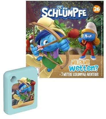 Galakto Audio-Token: Die Schlümpfe - Wollen wir wetten? | Hörspiel für Kinder ab 3 Jahren, Spielzeit ca. 69 Minuten