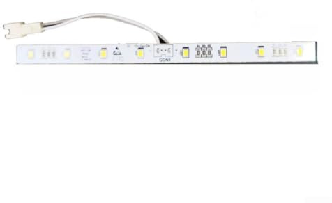 Barra de luz LED para frigorífico de abuela W27-106, lámpara de repuesto, 12 V, iluminación de refrigeración, luz blanca brillante, ahorro de energía, resistente, protección contra la humedad, montaje