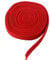 OULII 500cm Filzband Bastelfilz Dekoband Rolle Filzplatten für Weihnachten Advent Hochzeit DIY Dekorationen (Rot)
