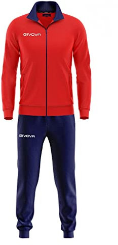 Givova Unisex Tr031 Givova, Rosso-Blu, M EU