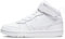 Nike Court Borough Mid 2 (PSV), Scarpe da Ginnastica Unisex-Bambini, White/White-White, 32 EU