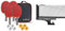 JOOLA Tischtennis-Set Team School & Easy Tischtennisnetz, Mehrfarbig, One Size