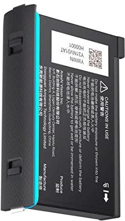 insta360 CINOSBT/C, Batteria ricaricabile ai polimeri di litio 1420 mAh per ONE X2, 3.85V, durata fino a 73 minuti, nero