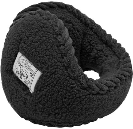 Ear Muffs Women Winter Adjustable Fluffy Earmuffs Foldable Furry Ear Warmer Ladies Plush Thermal Faux Fur Covers Soft Windproof Headband Unisex Outdoor Sports Ski Cycling Headwear Black