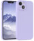 EAZY CASE - Silikonhülle für iPhone 14 Hülle Silikon Case weich stoßfeste Handyhülle Schutzhülle mit Kameraschutz Dünn Premium Schutz Cover TPU Phone Bumper in Lavendel Blau