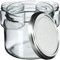 KADAX Lot de 50 bocaux de conservation avec couvercle à visser - 330 ml - Pour confitures, confitures, miel - Argenté
