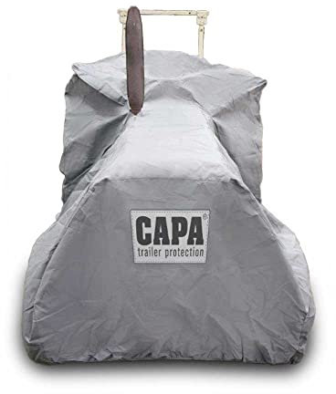 CAPA® Schutzhülle für Traktor TC-01 - Größe S für kleine Traktoren - L 290 x B 150 x H 160 - grau