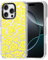 MOSNOVO Case for iPhone 16 Pro, [Buffertech 6.6ft Military-Grade Drop Protection] [Anti Peel Off Tech] Clear TPU Bumper Phone Case Cover Design - Melted Yellow Smiles Face