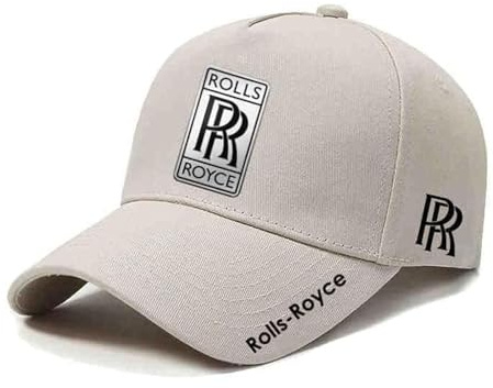 WSCDMCC Auto Baseballcap für Rolls-Royce, Einstellbare Outdoor Running Sport Kappe Autofans Hüte Unisex,D