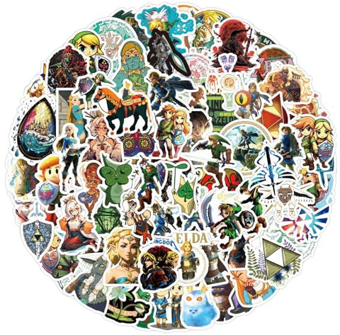 120PCS The Legend Stickers for Laptop Water Bottle Luggage Snowboard Bicycle Skateboard Decal for Kids Teens Adult Stickers