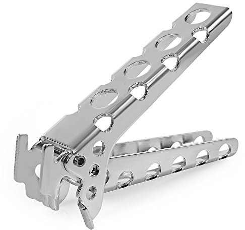 Perfectii Pot Gripper Anti-hot Ultra-light Aluminum Alloy Handle Clip Outdoor Camping Picnic Kitchen Pan Bowl Lifter