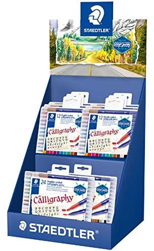 Staedtler Fasermaler doppelt 3005 Kalligrahie 8ST= 1Display