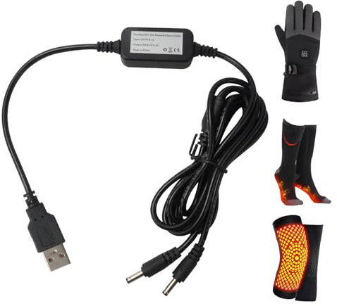 Smarkey 8.4v Heated Glove Charger for Insole Socks Jacket Battery Charging (Easy for Outdoor and Travelling)