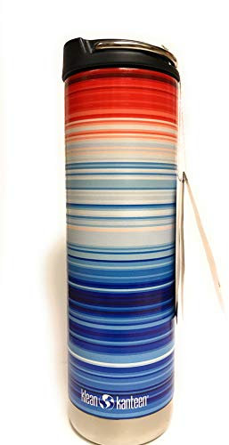 Klean Kanteen TKWide Bouteille isotherme unisexe pour adulte, multicolore, 1 Count 20 oz (w/Wide Loop Cap)
