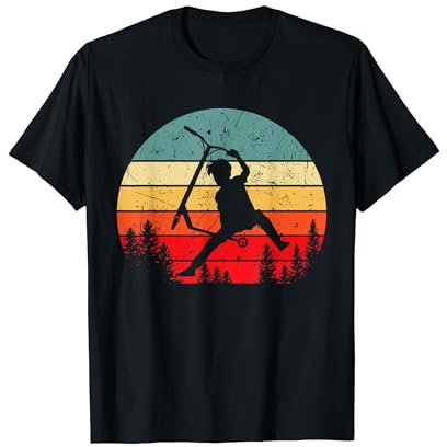 Scooter Stunt Tretroller Geschenkidee Kinder & Teenager T-Shirt