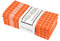 Miss Savon Geschirrtücher - 5 er Set Geschirrhandtücher Baumwolle Premium Küchenhandtücher Küchentücher Vintage & Deko Handtücher für die Küche Kariert (Orange)