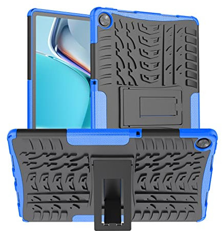 XITODA Funda para Realme Pad 10.4'' 2021,TPU Silicone + PC con Kickstand Protección Carcasa para Realme Pad 10.4 Pulgada (RMP2103) Tablet,*Azul Oscuro