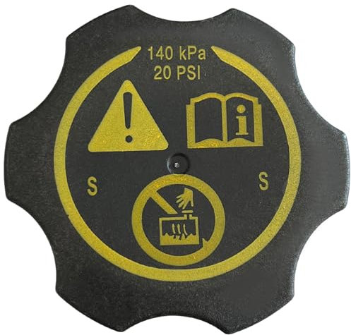 AUTOZOCO Tapón Del Deposito De Liquido Refrigerante Compatible Con Opel - tapa del vaso de expansión - motor - tapón refrigerante - recambios coche - compatible con grupo GeneralMotors - 01305248