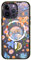 CASETiFY Impact iPhone 14 Pro Max Hülle [4X Falltest in Militärqualität / 2,5 m Fallschutz/Kompatibel mit Magsafe] - Disco Magic - Glänzendes Schwarz