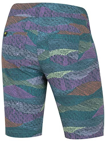 PEARL IZUMI Women Summit Short OHNE Liner Gulf Teal Multi Encore - Radhose - Größe 44