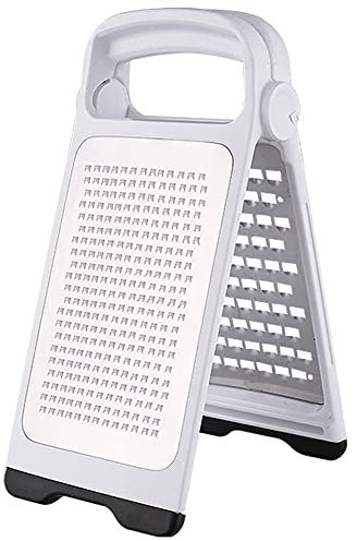 Oewnvmd Foldable Cheese Graters, Detachable Handheld 2 Sided Ginger Shredder, Good Grip Cutting Board Tool, Kitchen Mini Planer