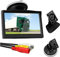 Flisdtry 5 Inch 800X480 TFT LCD HD Screen Monitor with Dual Mounting Bracket for Car Backup Camera/Rear/DVD/Media Player