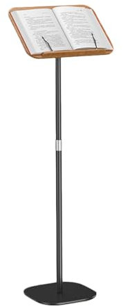XTGDIEM Rednerpult-Podiumsständer, Tragbarer Präsentationsständer, Höhenverstellbarer Laptop-Tisch, Neigbarer Schreibtisch Mit Kantenanschlag for Kirche, Büro, Schule, Zuhause (Size : 130cm)