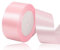 Hellrosa Satinband 40mm, 22Meters Schleifenband Hellrosa Geschenkband Dekoband Stoffband für Geschenk, Basteln, Nähprojekte, Haarschleifen, Brautstrauß, Hochzeits Dekoration
