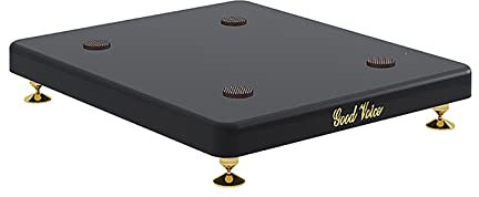 LIPJIA Supports de Haut-parleurs,Supports de Moniteur universels pour Enceintes de Bureau et Satellites, pour cinéma Maison, pour Enceintes de bibliothèque Moyennes et Petites