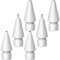 Upgraded Replacement Tips for Apple Pencil, Metal Tips Set Precise Control for Apple Pencil USB C/ 2nd/ 1st Gen Apple Pen Nib(6 Pack)