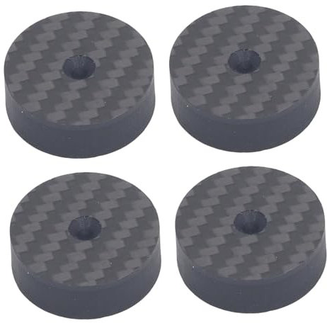 Tapis de Protection pour Pointes de Haut-Parleur, 4 Pièces, Support D'isolation pour Haut-Parleur, 30 X 10 Mm, Amortisseur de Choc pour Haut-Parleur 4K, Protection de Sol pour