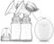 Ruspela Breast Pump Portable 2 Modes & 18 Levels Double Electric Breast Pumps Painless Strong Suction Automatic Breastfeeding Pump for Travel&Home Backflow Protector BPA Free