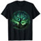 Hugin & Munin T-shirt Corbeau d'Odin Viking Arbre de Vie T-Shirt