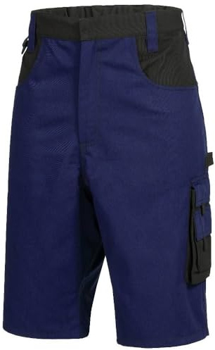 Nitras Motion Tex Plus 7602 Arbeitsshorts - Kurze Arbeitshose Shorts für die Arbeit aus 35% Baumwolle