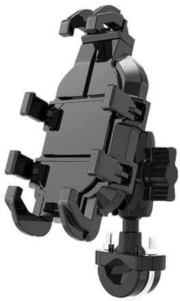 VODHXA Motorrad Handyhalterung für BMW CE 04 2022-2024, Handyhalterung Fahrrad 360° Drehbar Motorrad Handy Halterung, Handy Halterung Motorrad, Zubehör, B Handlebar Style