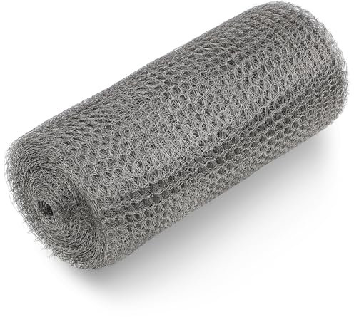 GLEAVI Maille Métallique Acier Inoxydable De Grillage Anti-rongeurs Protecteur De Polyvalent Pour Jardin Terrasse Et Extérieur