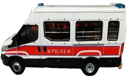 Miniatur Motorfahrzeug-Modelle 1/43 Für Iveco Daily Einsatzfahrzeug Modell Oldtimermodelle Sammlerserie Automodelle Fertigmodell