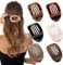 LynixTrade 6 Pcs Flat Hair Clips, Flat Claw Clip for Women Fine Hair, Strong Hold Hair Claw Clips for Thin and Thick Hair, Accessories for Women and Girls, Curved Flat Clips, Multicoloured