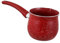 MUCKLILY Théière Cafetière Turque Pot Chauffe-beurre De Lait Pot Chauffe-lait Pot De Mélange Au Chocolat Marmite à Lait Casserole à Lait à Poignée Unique Creuset Café Acier Inoxydable