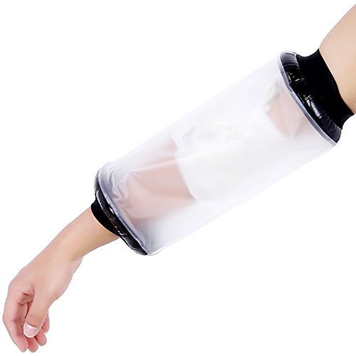 CE-geprüfter PICC-Line-Bezug, wassdichter Gipsschutz für Badewanne, Dusche, Schutz für verletzen Arm, Wundschutz für Dusche, Erwachsene, Arm, Ellenbogen, Abdeckung, Gips- und Verbandschutz.