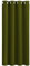 PONY DANCE Tende Natalizie per Finestre Piccole Oscuranti con Anelli Soggiorno Decorazioni Termica Isolante 1 Pannello L 132 x A 137 cm, Verde Oliva
