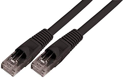Pro Signal Snagless Cat6 UTP LSOH - Cable de Red Ethernet (0,2 m), Color Negro