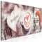 decomonkey Bilder Küche 120x40 cm 1 Teilig Leinwandbilder Bild auf Leinwand Vlies Wandbild Kunstdruck Wanddeko Wand Wohnzimmer Wanddekoration Deko Kaffee Coffee Abstrakt