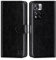 32nd Book Wallet PU Leather Flip Case Cover For Xiaomi Redmi Note 10 Pro, Design With Card Slot and Magnetic Closure - Black