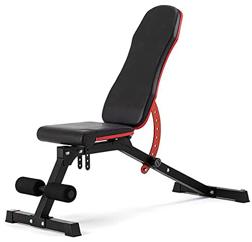 FZYE Hantelhocker Einstellbare Hantelbank Bank Rückentrainer Multifunktionstraining Rutschfestes Bauch-Rückentraining Mehrfach verstellbare Rückenlehne für Home Gym Übungen
