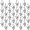Framendino, 50 Pack I Love You Hand Sign Charms Gesture Pendants for DIY Crafts Jewelry Findings Necklace Bracelet Antique Silver
