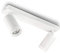 BOYIR LED Deckenstrahler 2-flammig Weiß Drehbar und Schwenkbar Deckenstrahler Abnehmbarer Frontring GU10 Deckenlampe Spot lampe für Wohnzimmer, Schlafzimmer, Gänge I Ohne Leuchenmittel